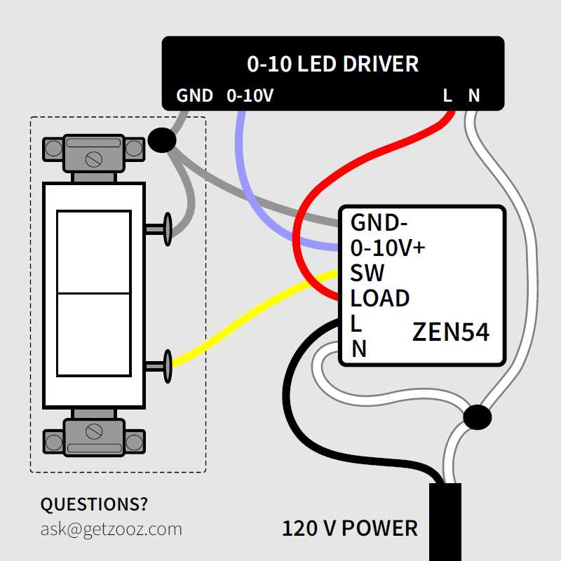 0 to 10 volt dimmer wiring diagram