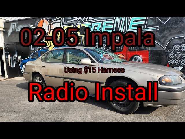 04 chevy impala radio wiring diagram