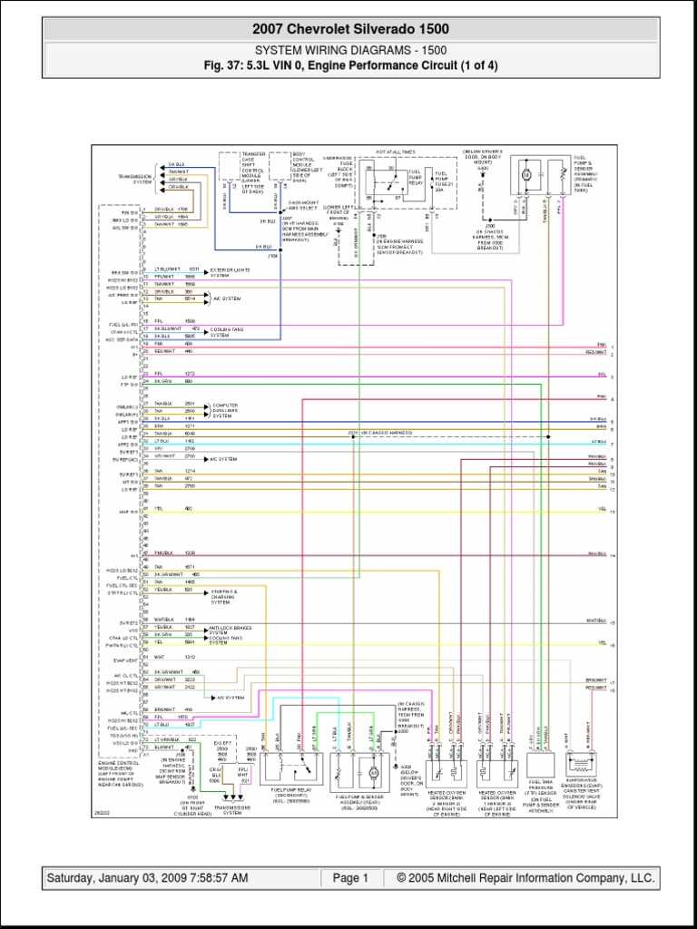 07 silverado wiring diagram