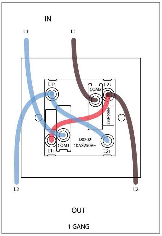 1 light 2 switches wiring diagram