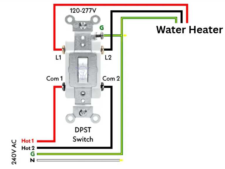 1 light 1 switch wiring diagram