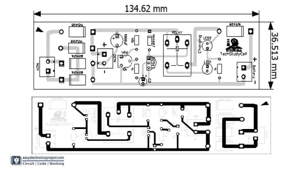 1.5v battery charger circuit diagram