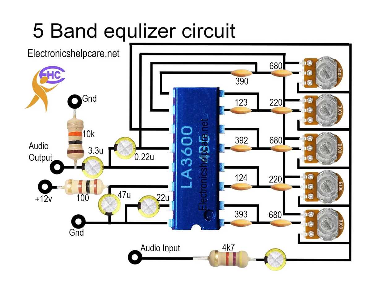 10 band graphic equalizer circuit diagram 10 band graphic equalizer circuit diagram