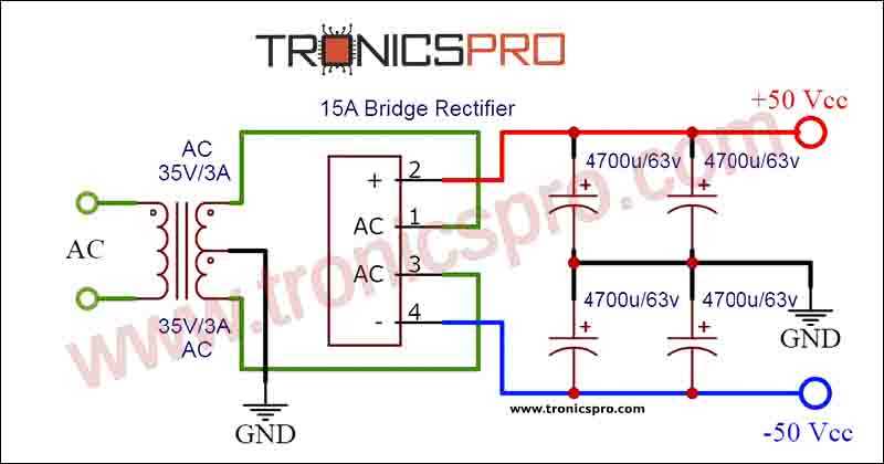 100w inverter circuit diagram