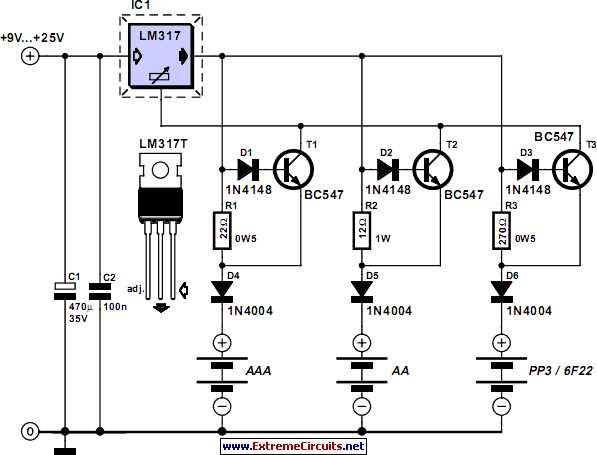 110v dc battery charger circuit diagram