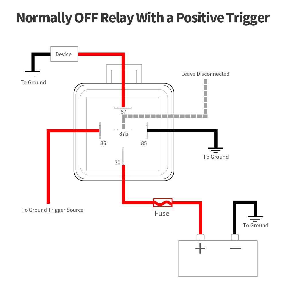 12 volt 30 amp relay wiring diagram