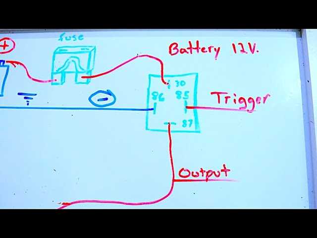 12 volt 40 amp relay wiring diagram
