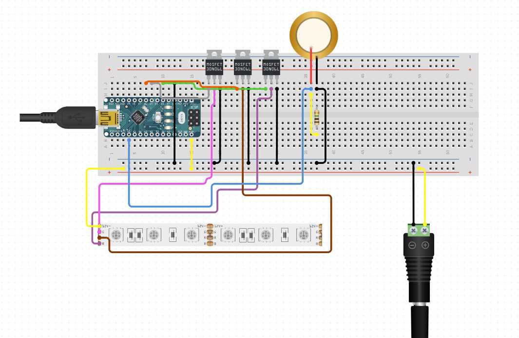 12 volt led light schematic diagram