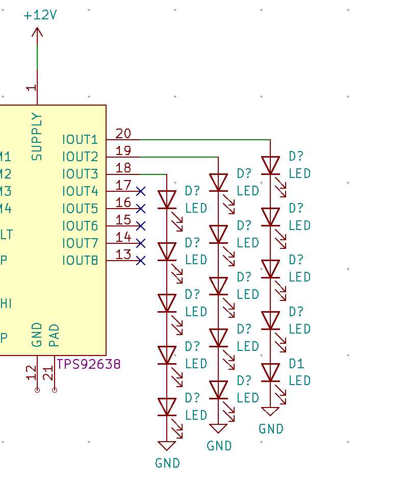 12 volt led driver circuit diagram
