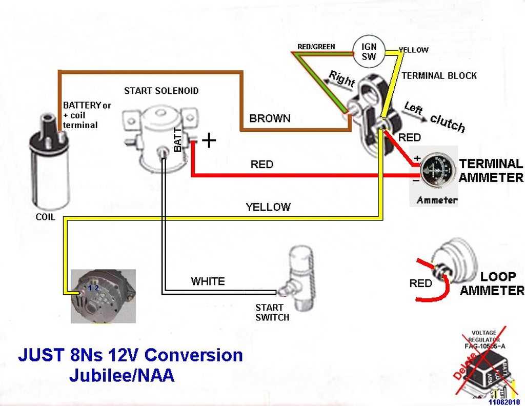 12v ford 8n 12 volt conversion wiring diagram 12v ford 8n 12 volt conversion wiring diagram