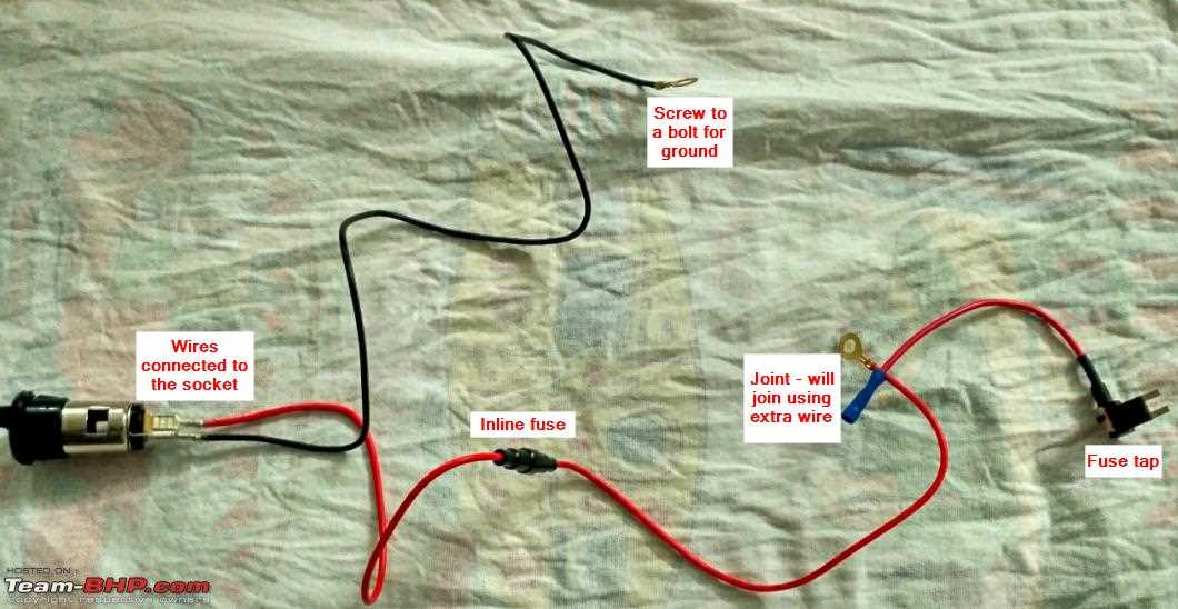 12v socket wiring diagram