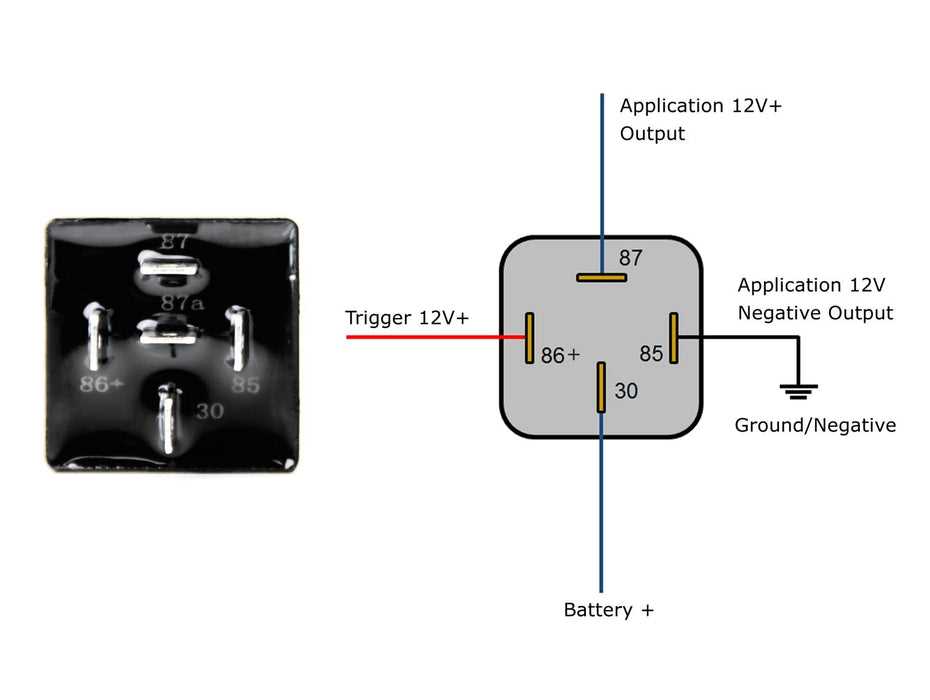 12v time delay relay wiring diagram