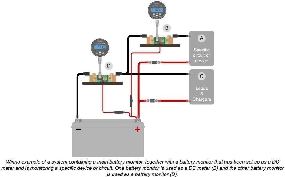 12v battery monitor wiring diagram