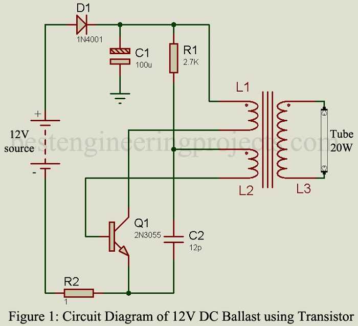 12v dc circuit diagram