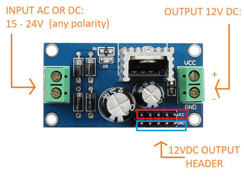 12v dc regulator circuit diagram