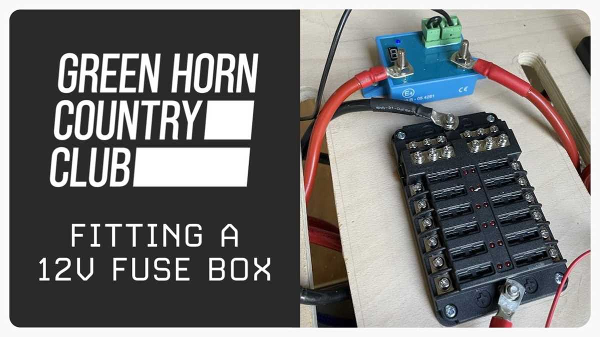 12v fuse block wiring diagram