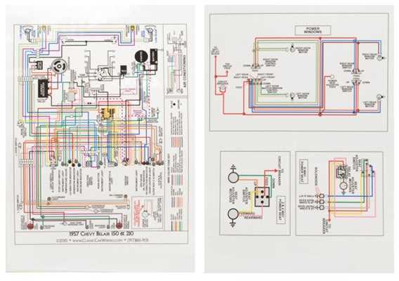 1957 chevy wiring diagram 1957 chevy wiring diagram