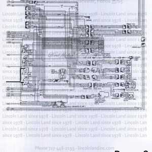 1966 lincoln continental wiring diagram