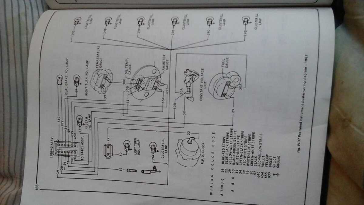 1967 mustang engine wiring diagram