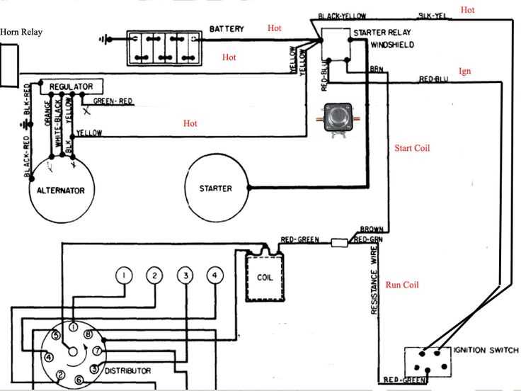 1971 ford f100 ignition switch wiring diagram