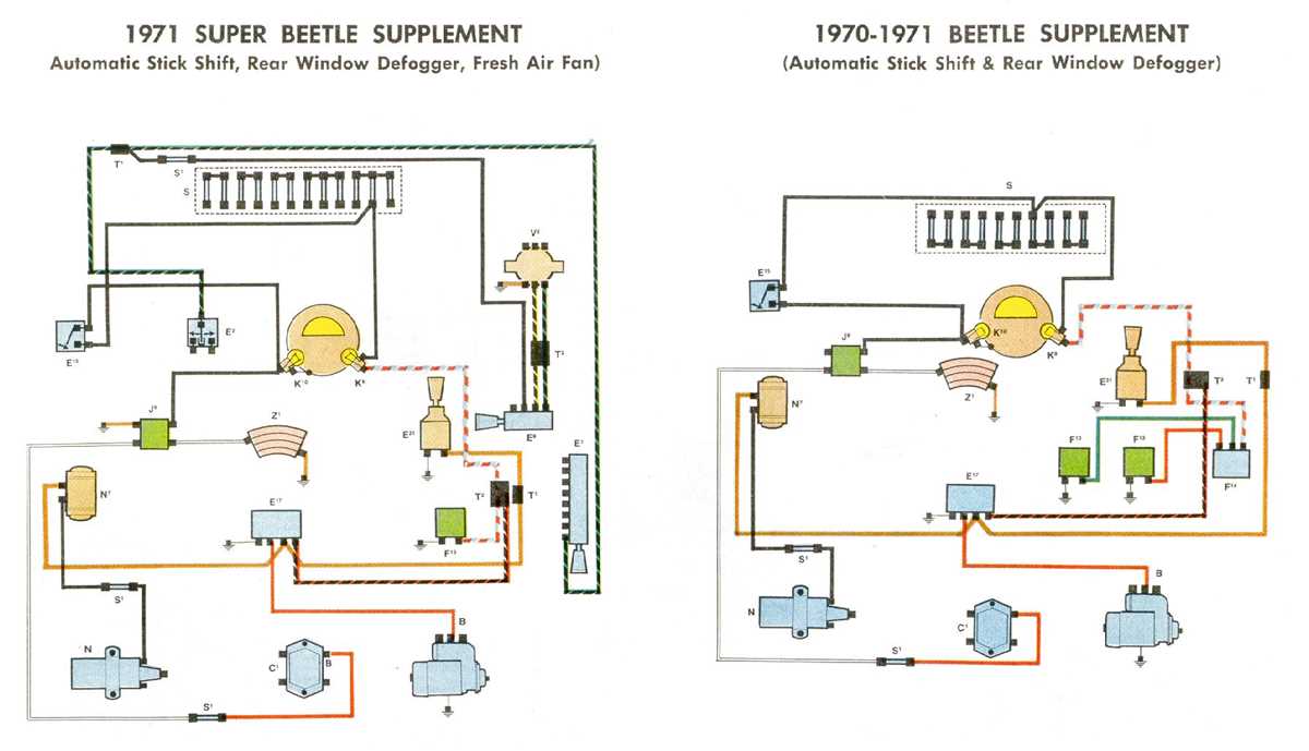 1973 volkswagen beetle wiring diagram