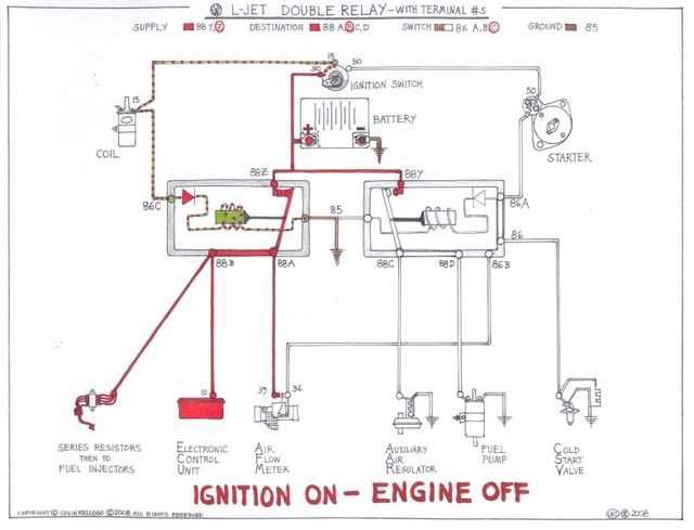 1975 vw beetle wiring diagram