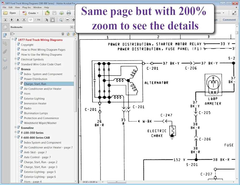1977 ford truck wiring diagram