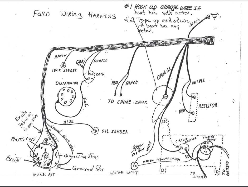 1980 chevy alternator wiring diagram