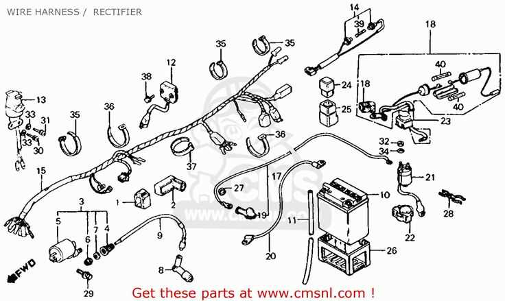 1980 honda atc 110 wiring diagram