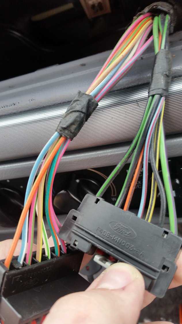 1987 ford f150 radio wiring diagram