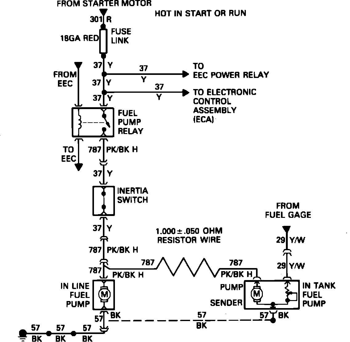 1990 ford ranger fuel pump wiring diagram