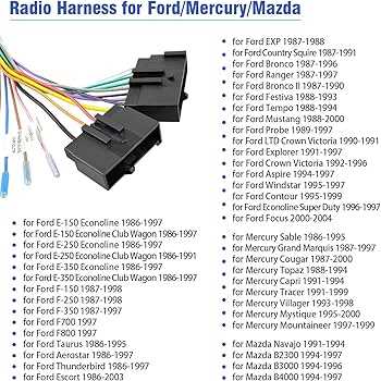 1990 mustang radio wiring diagram