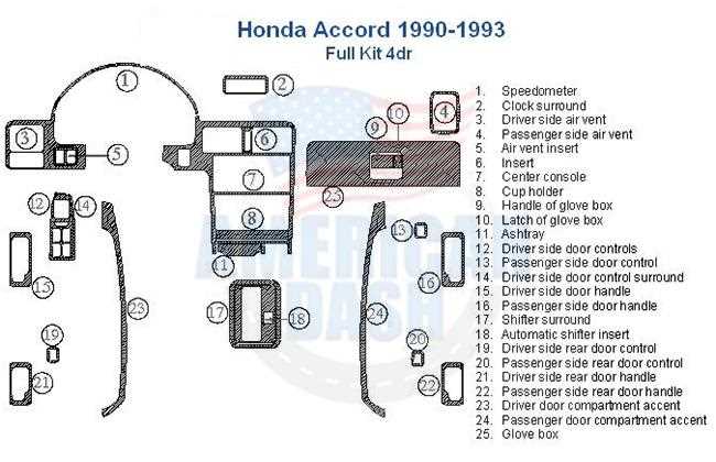 1991 honda accord radio wiring diagram