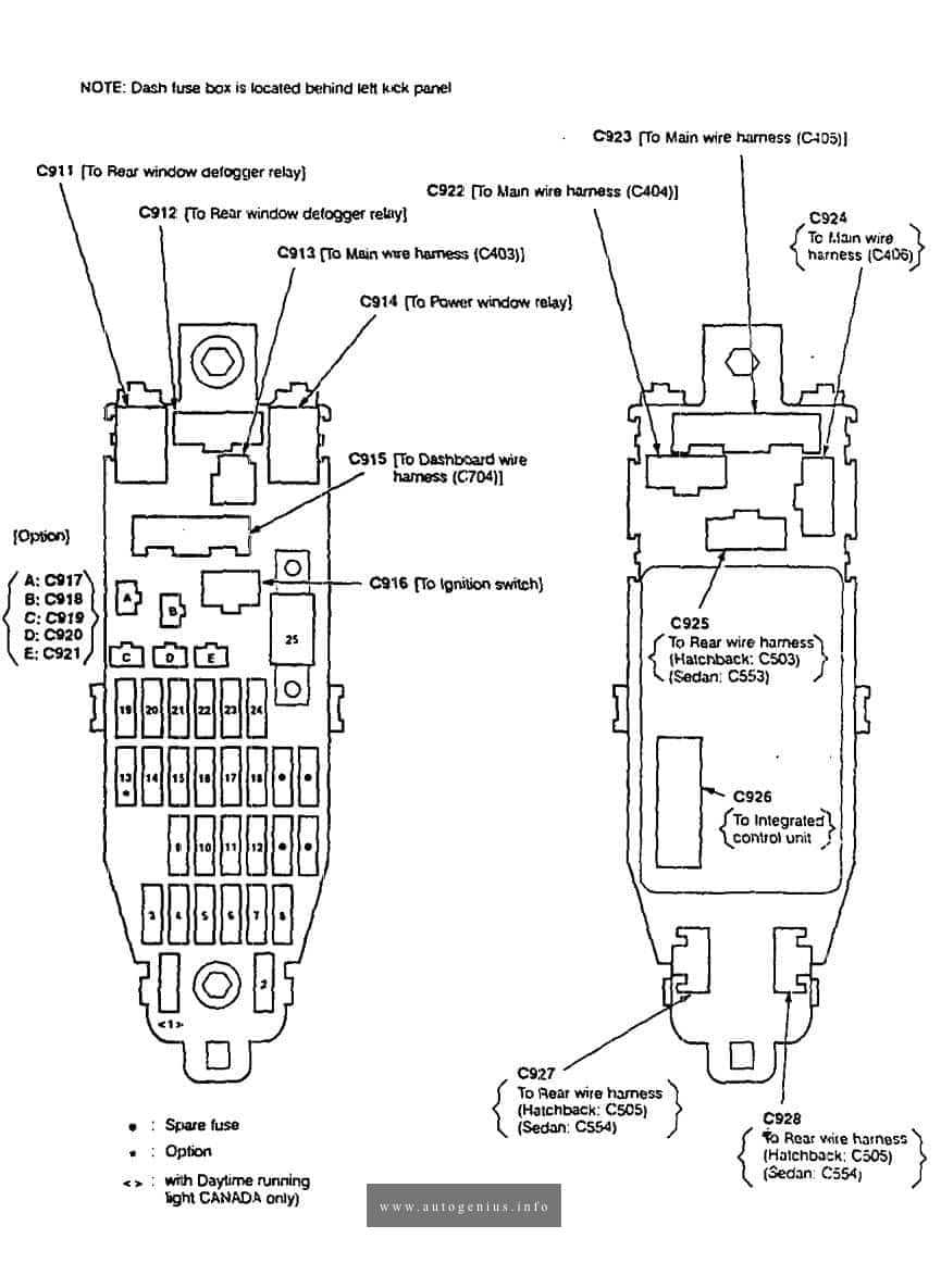 1991 acura integra wiring diagram