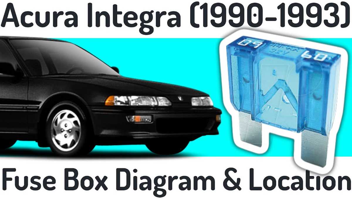 1991 acura integra wiring diagram