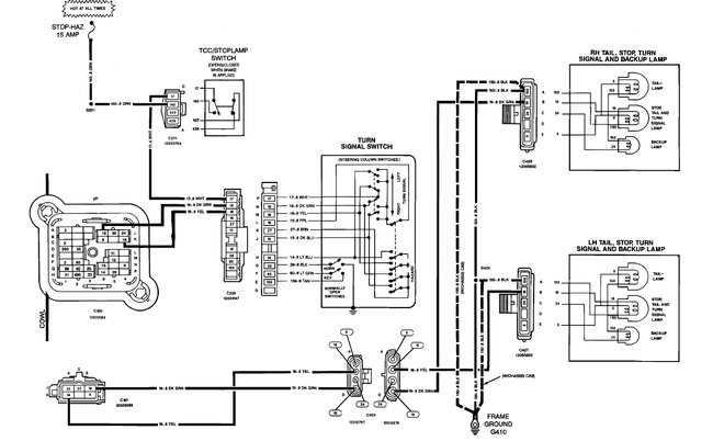 1992 chevy 1500 brake light wiring diagram