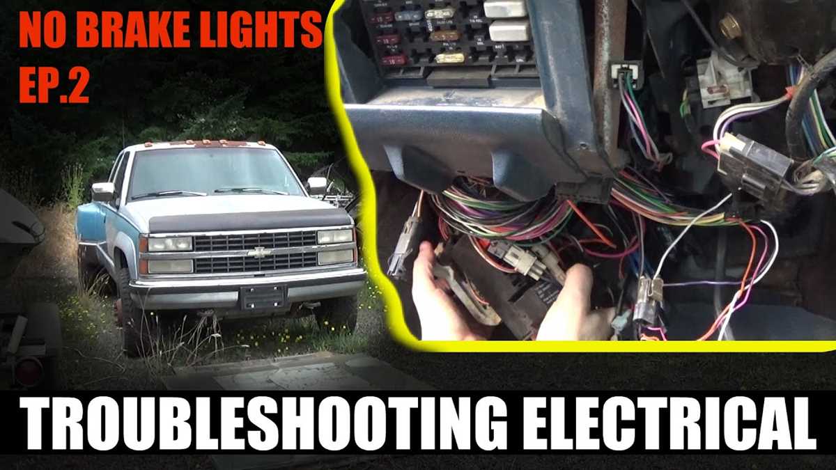 1993 chevy silverado tail light wiring diagram
