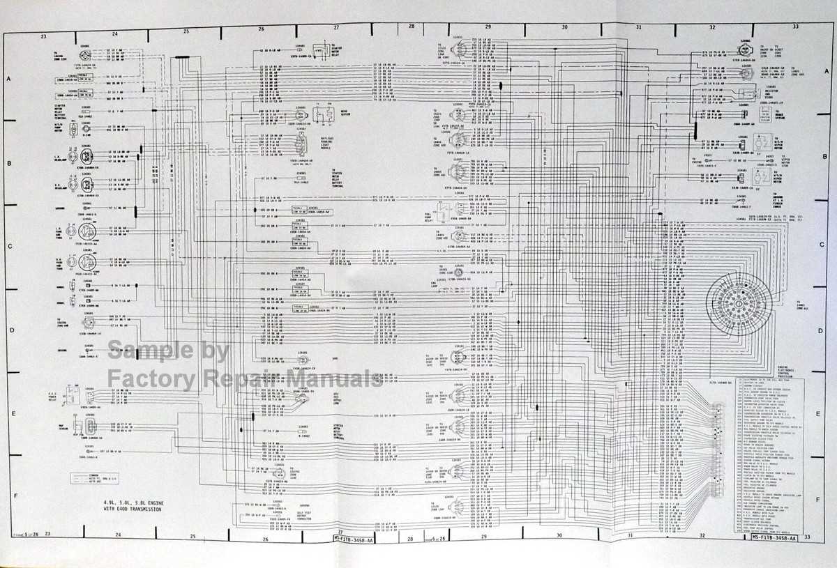 1993 ford ranger starter wiring diagram