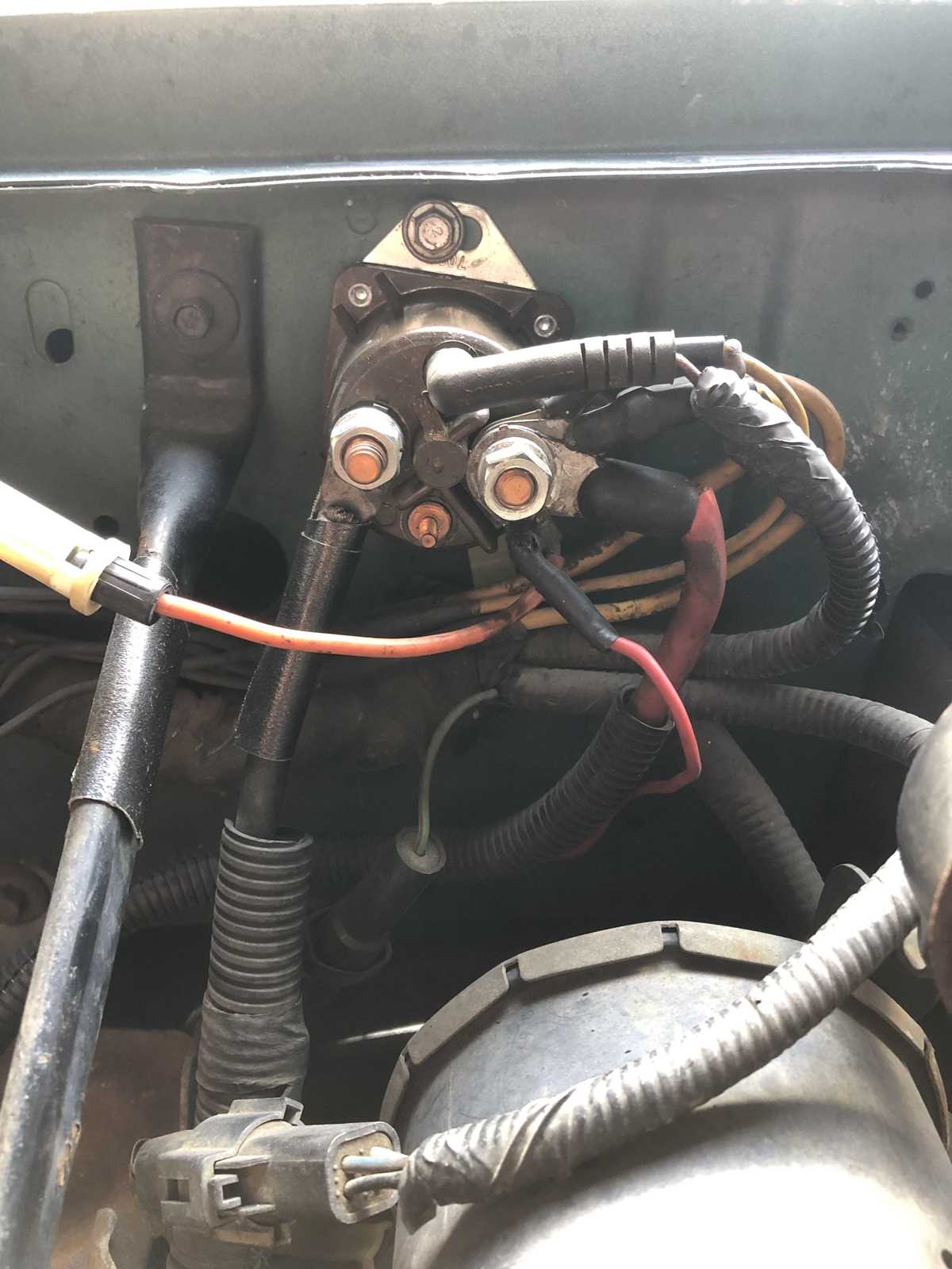 1993 ford ranger starter wiring diagram