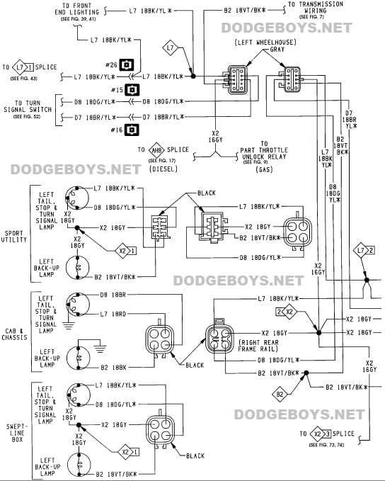 1994 dodge ram tail light wiring diagram