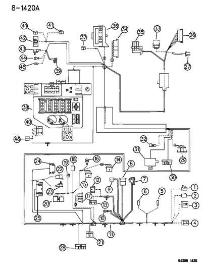 1996 dodge ram radio wiring diagram