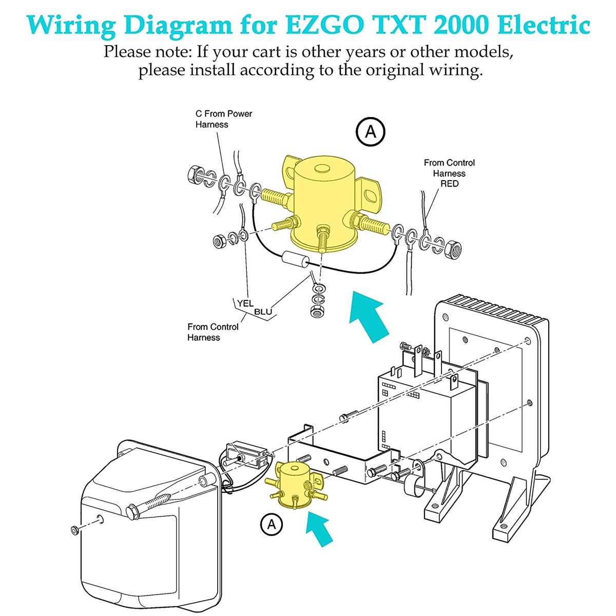 1996 ezgo txt wiring diagram