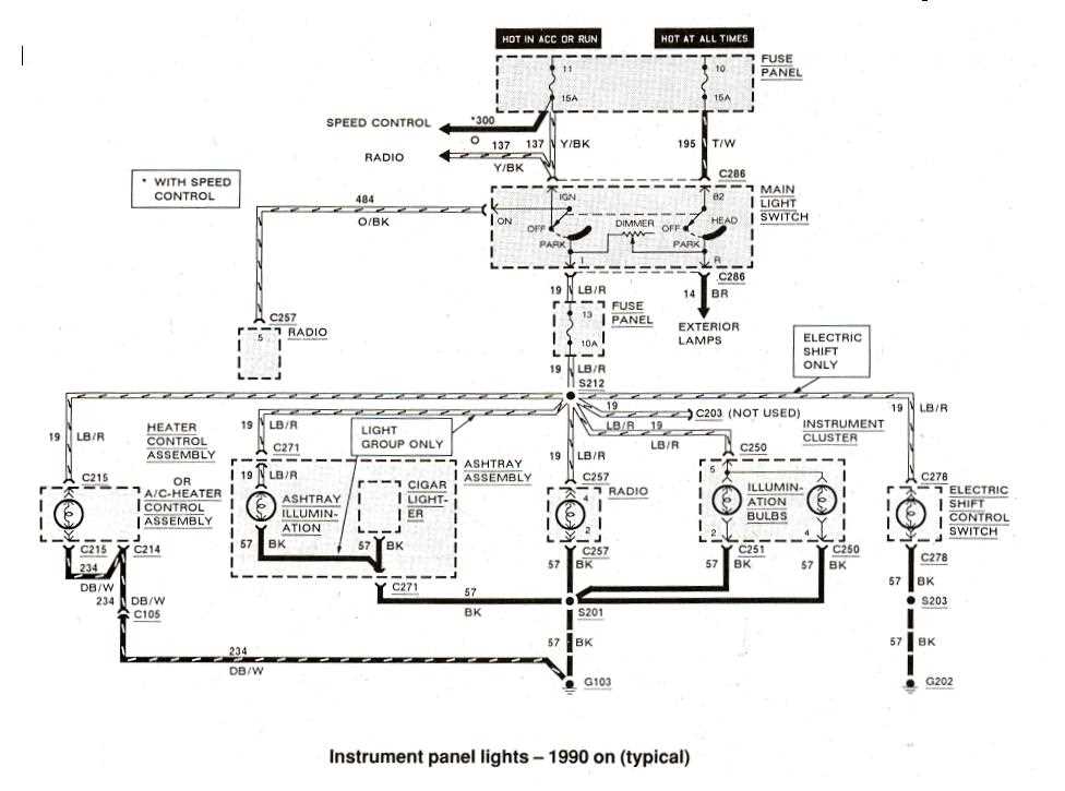 1996 ford explorer radio wiring diagram