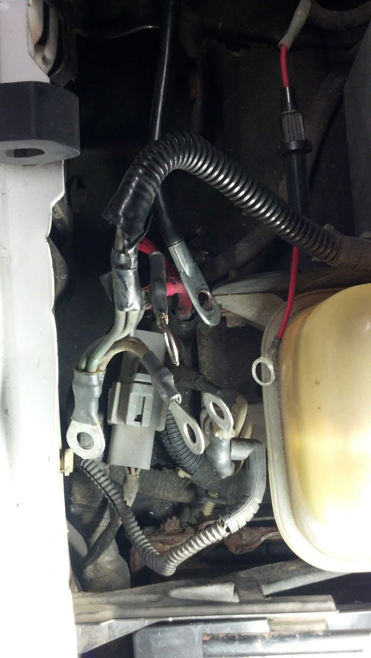 1996 ford f250 starter solenoid wiring diagram