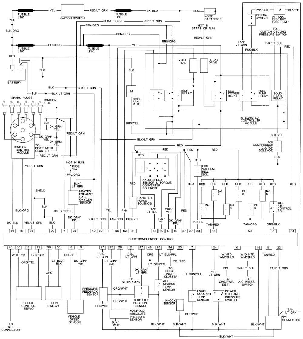 1997 ford taurus wiring diagram
