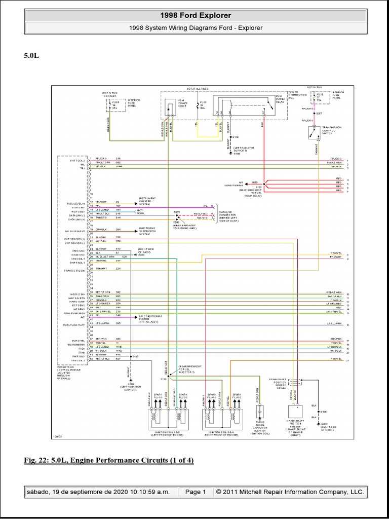 1998 ford explorer wiring diagram