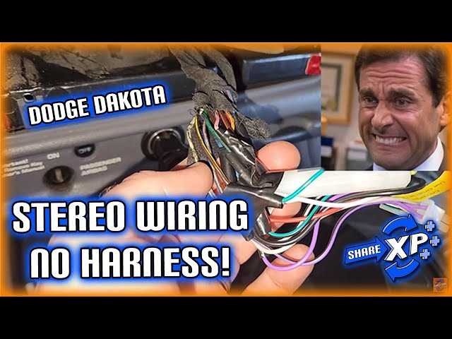 1998 dodge dakota stereo wiring diagram