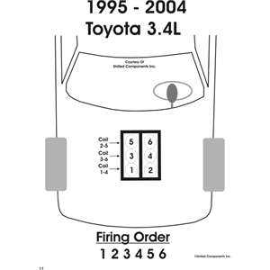 1999 toyota tacoma spark plug wiring diagram