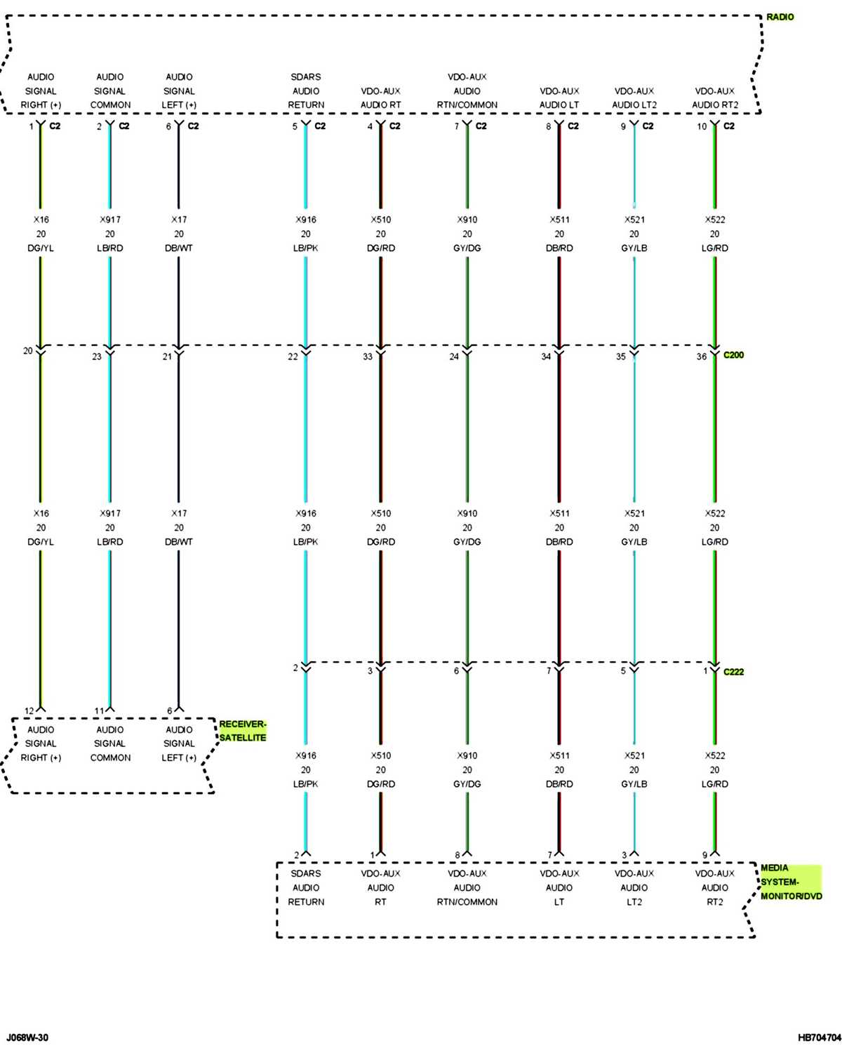 1999 dodge durango speaker wiring diagram