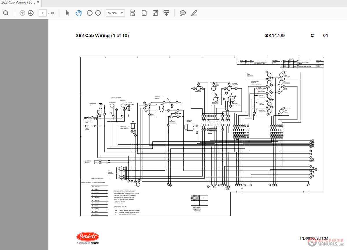 1999 peterbilt 379 wiring diagram